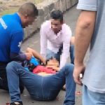 Ciudad Hidalgo: Menor resulta lesionado tras choque en avenida Morelos.<br>