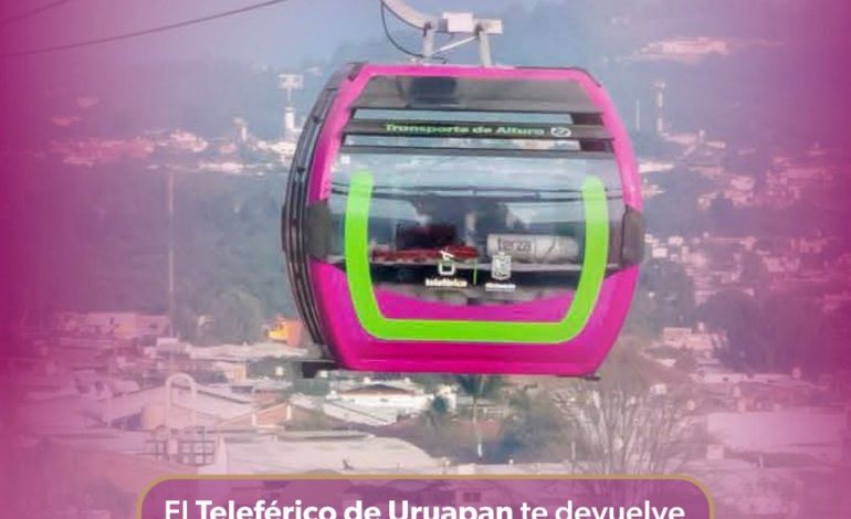 Menos tráfico, menos estrés, el impacto del Teleférico de Uruapan en la salud mental.
