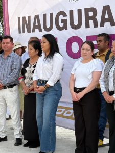 Cumple Gobierno de Irimbo compromiso con obra integral en San Lorenzo Queréndaro.<br>