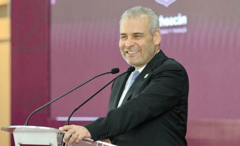 Revoca TEEM medidas cautelares contra Bedolla por expresión «Tiempo de Mujeres»