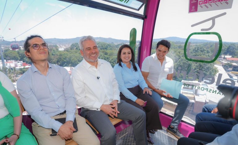 Teleférico rebasó expectativas de afluencia: Gladyz Butanda.