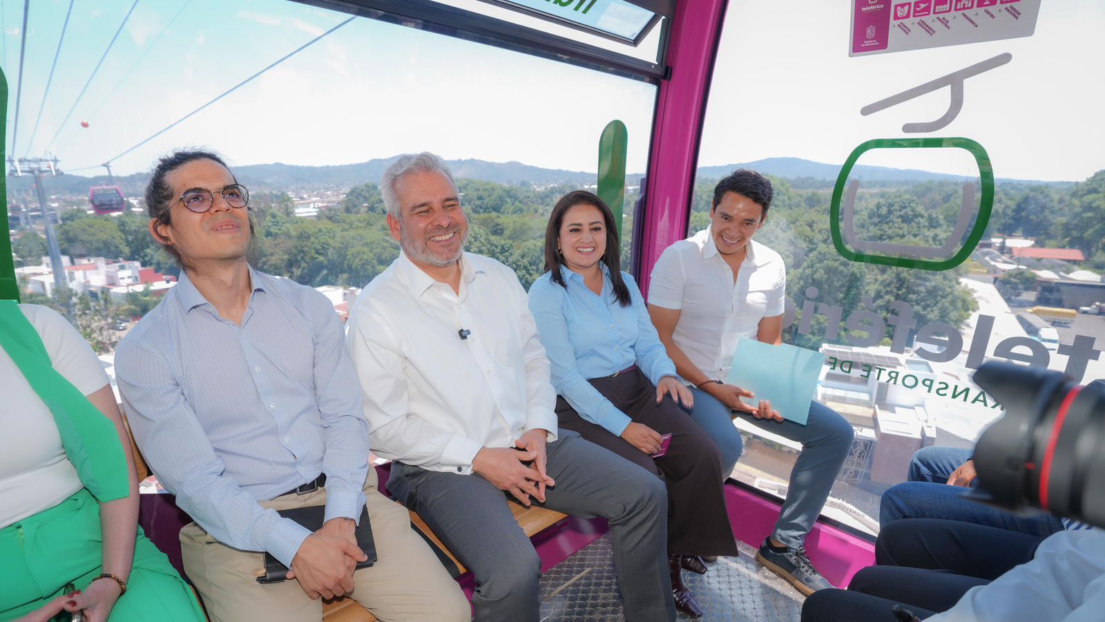 Teleférico rebasó expectativas de afluencia: Gladyz Butanda.
