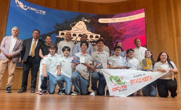 ¡Nos vamos a China! Jóvenes michoacanos ganan pase al mundial de robótica