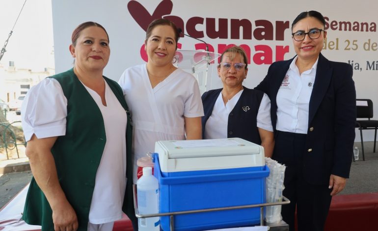 Semana Nacional de Vacunación 2026 se extiende durante todo mayo: SSM