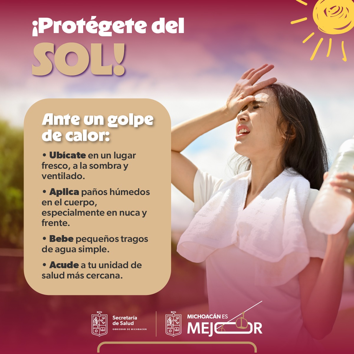 SSM pide extremar precauciones por altas temperaturas