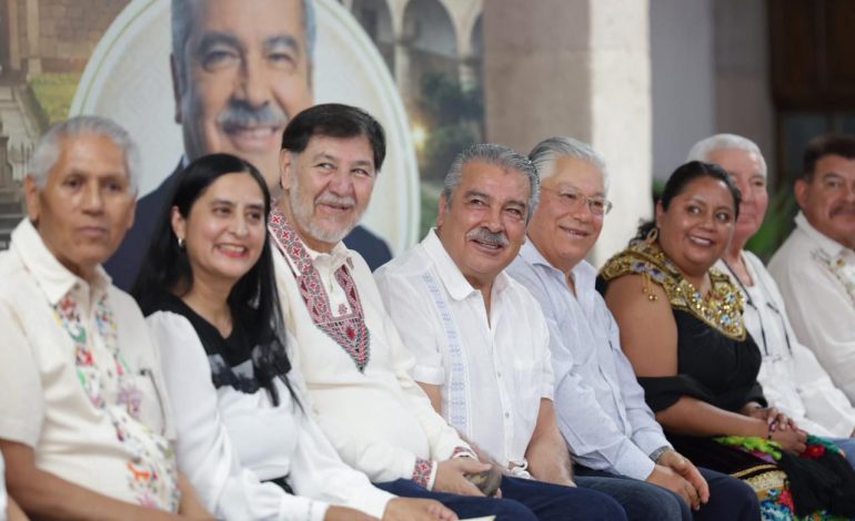 «No hay liderazgo más comprometido y sólido en Michoacán que el de Morón. ¿Dónde van a encontrar más?»: Noroña