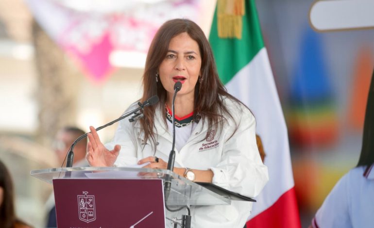 Dignidad y justicia, motor que transforma las aulas: Gabriela Molina