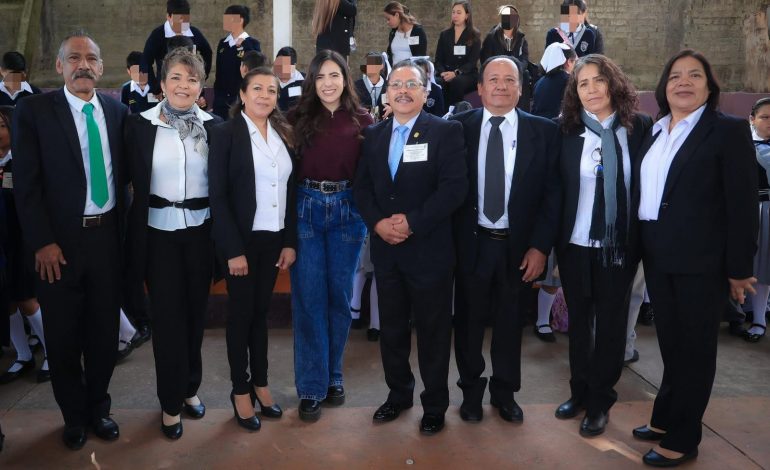 Maestras y maestros son pilares fundamentales para Michoacán: Giulianna Bugarini