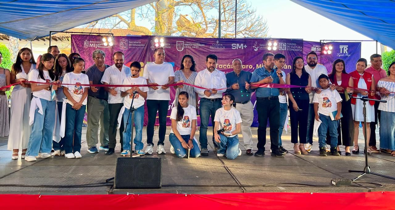 Feria del Libro de Tacámbaro: una década tejiendo una comunidad sin fronteras