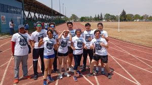 Destacada participación de jóvenes del CECyTEM 17 en evento estatal de atletismo