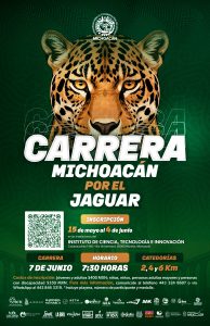 ICTI invita a proteger la biodiversidad en la “Carrera Michoacán por el Jaguar”
