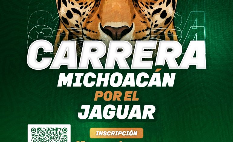 ICTI invita a proteger la biodiversidad en la “Carrera Michoacán por el Jaguar”