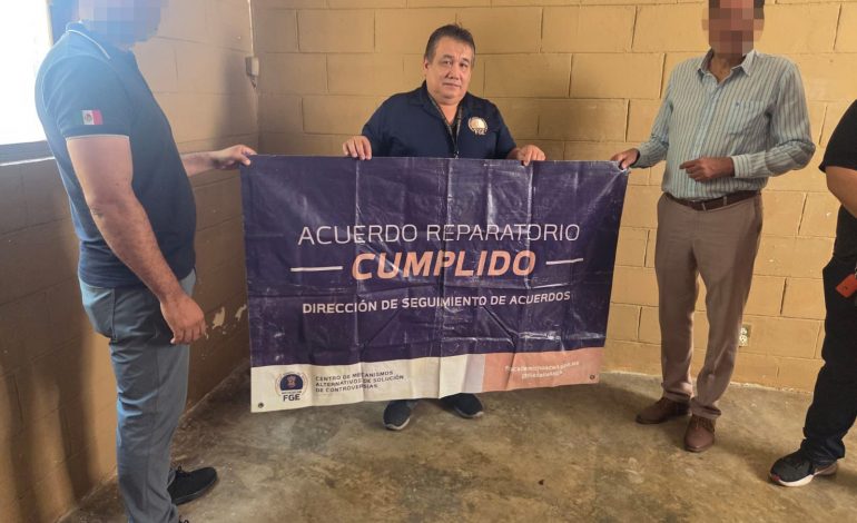 Acuerdo reparatorio permite recuperar departamento en Lázaro Cárdenas