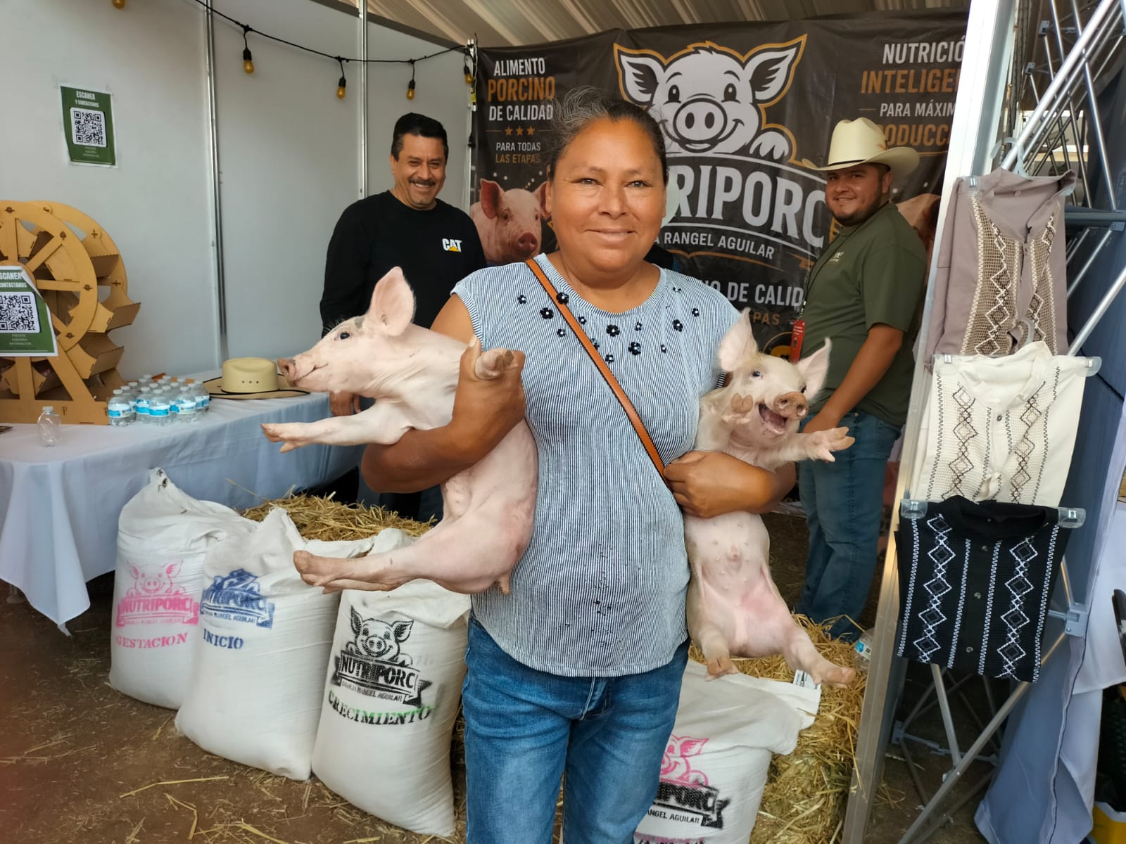 Gobierno de Morelia fomenta la producción porcina en la Agrotegan