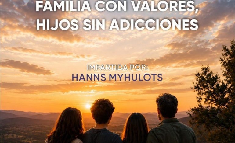 Paola Delgadillo invita a conferencia de prevención de adicciones por el Día de la Familia