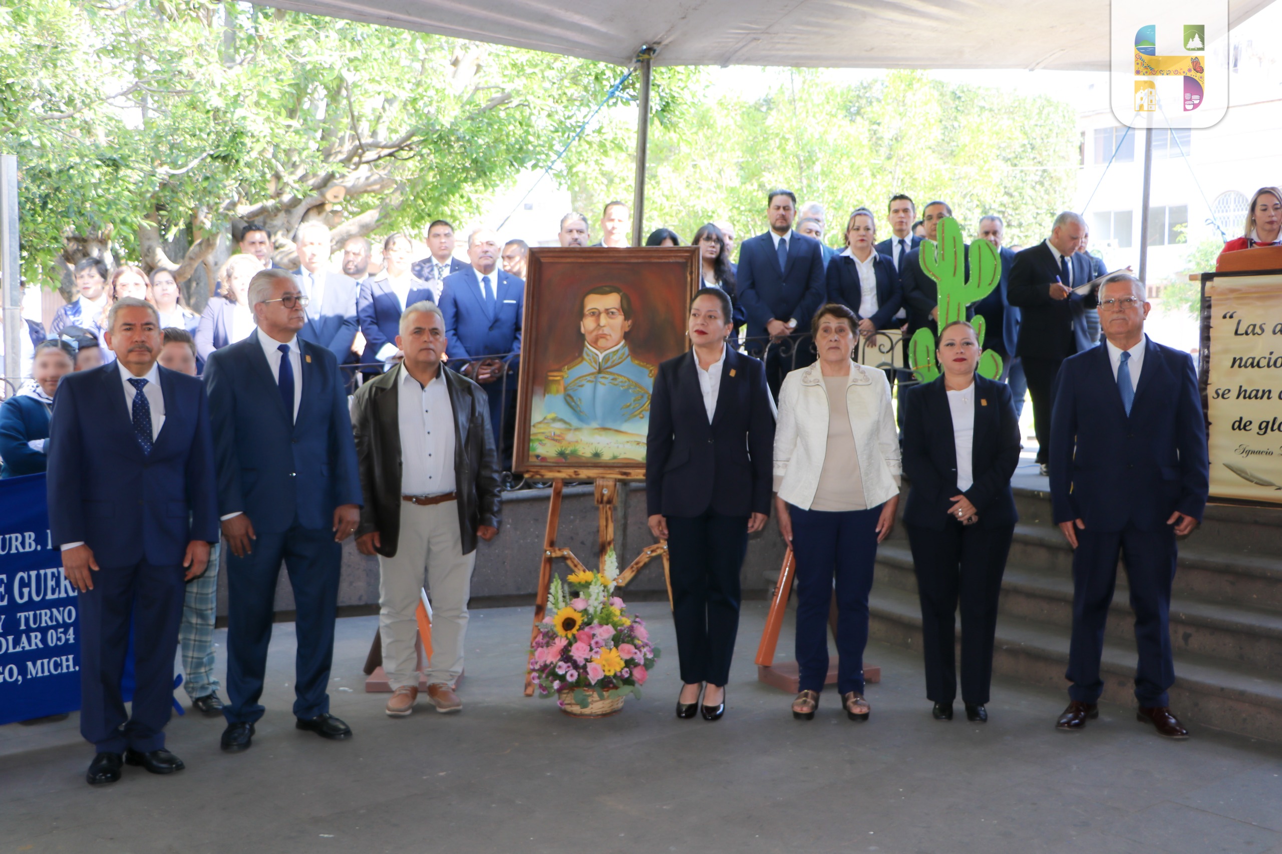 Jeovana Alcántar encabezó el acto conmemorativo del CLXIV Aniversario de la Batalla de Puebla del 5 de mayo