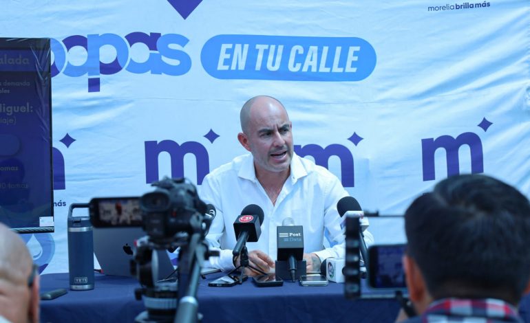 La gobernabilidad en Morelia no es negociable: Adolfo “Fito” Torres.