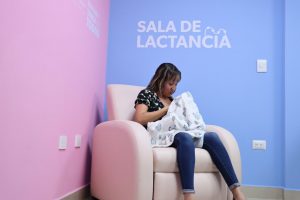 Seimujer garantiza maternidades dignas con 18 salas de lactancia en instituciones públicas
