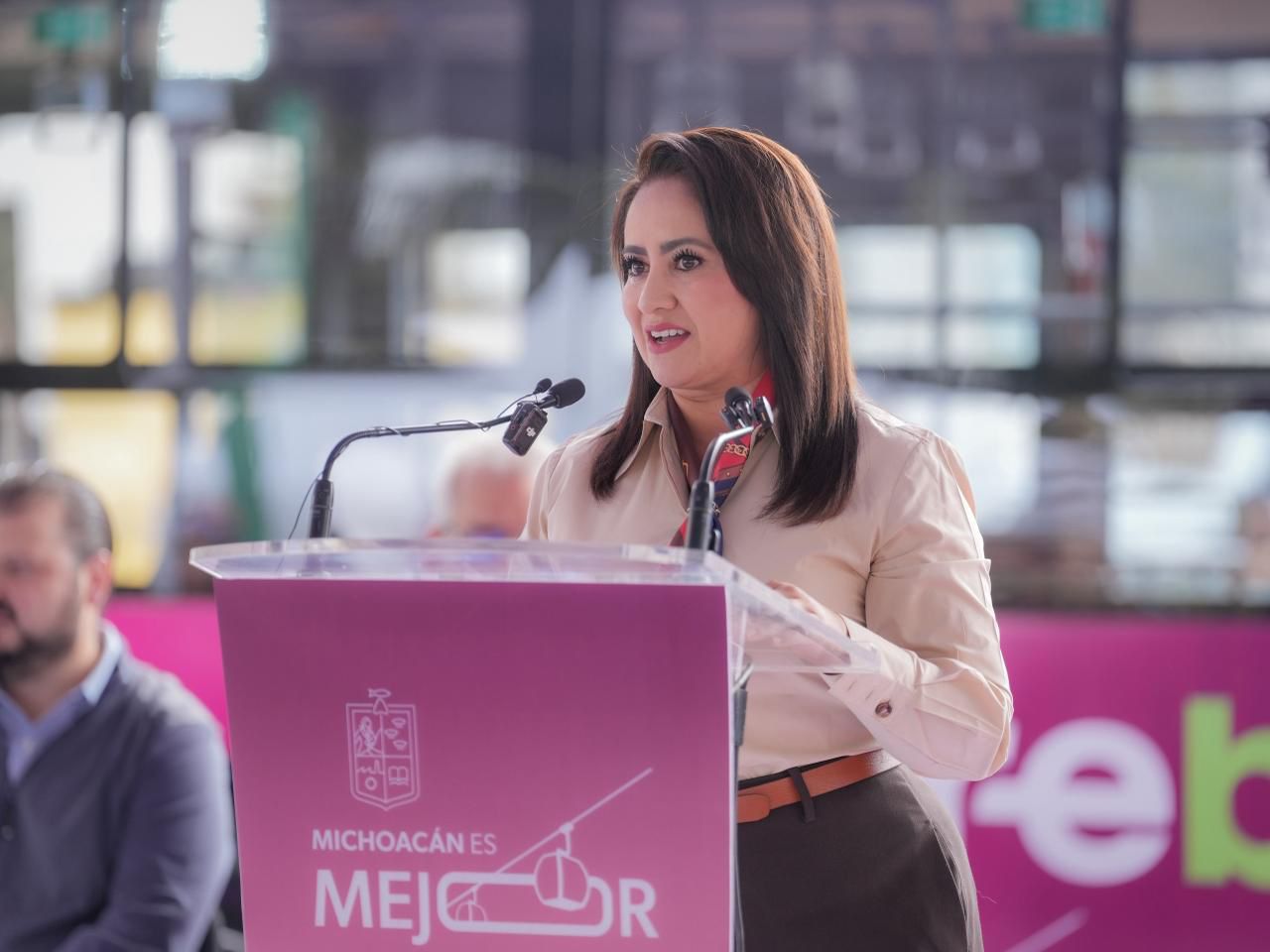 Morebús conectará al poniente de Morelia con el teleférico: Gladyz Butanda