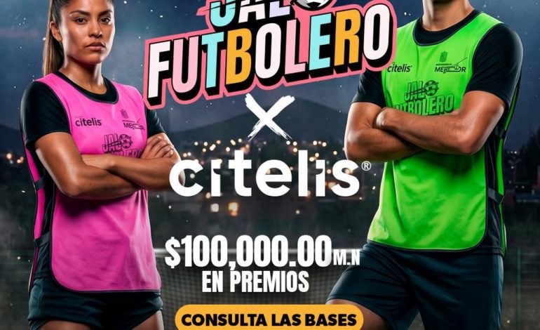 Inscríbete al “Jalo Futbolero” y compite por una bolsa de 100 mil pesos