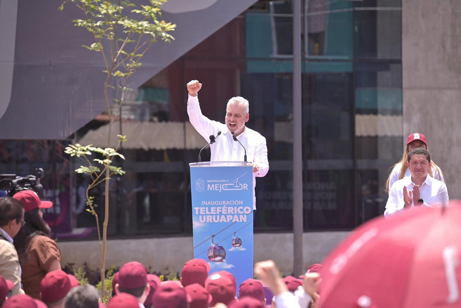Con más de 515 mil pasajeros, teleférico de Uruapan impulsa la movilidad y la atracción turística: Bedolla