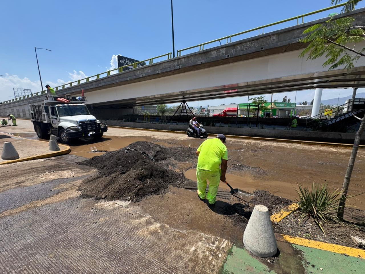 SCOP ha retirado más de 29 metros cúbicos de azolve en Paso Catrinas