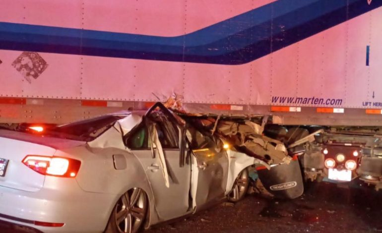 Identificados los dos hombres que perdieron la vida en el accidente registrado de ayer sobre la carretera Morelia-Pátzcuaro