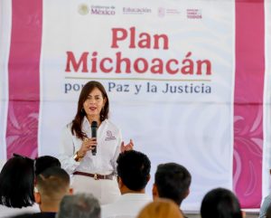 Plan Michoacán lleva bienestar y mejores condiciones al magisterio: Gabriela Molina