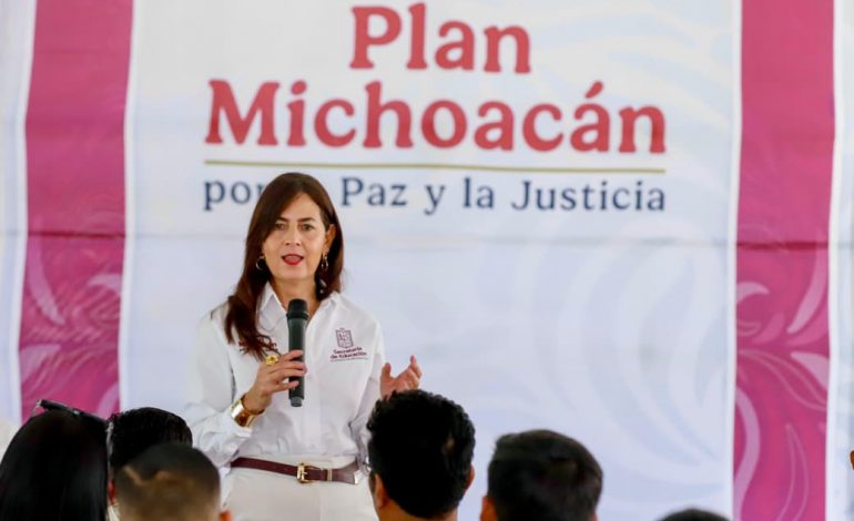 Plan Michoacán lleva bienestar y mejores condiciones al magisterio: Gabriela Molina