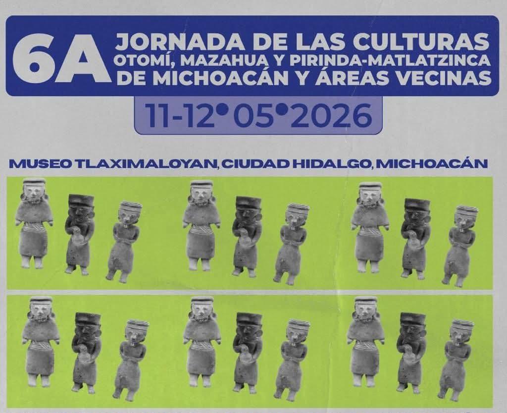 Dan a conocer el programa de la 6ta. Jornada de las culturas, Otomí, Mazahua, y Pirinda-Matlatzinca de Michoacán y áreas vecinas