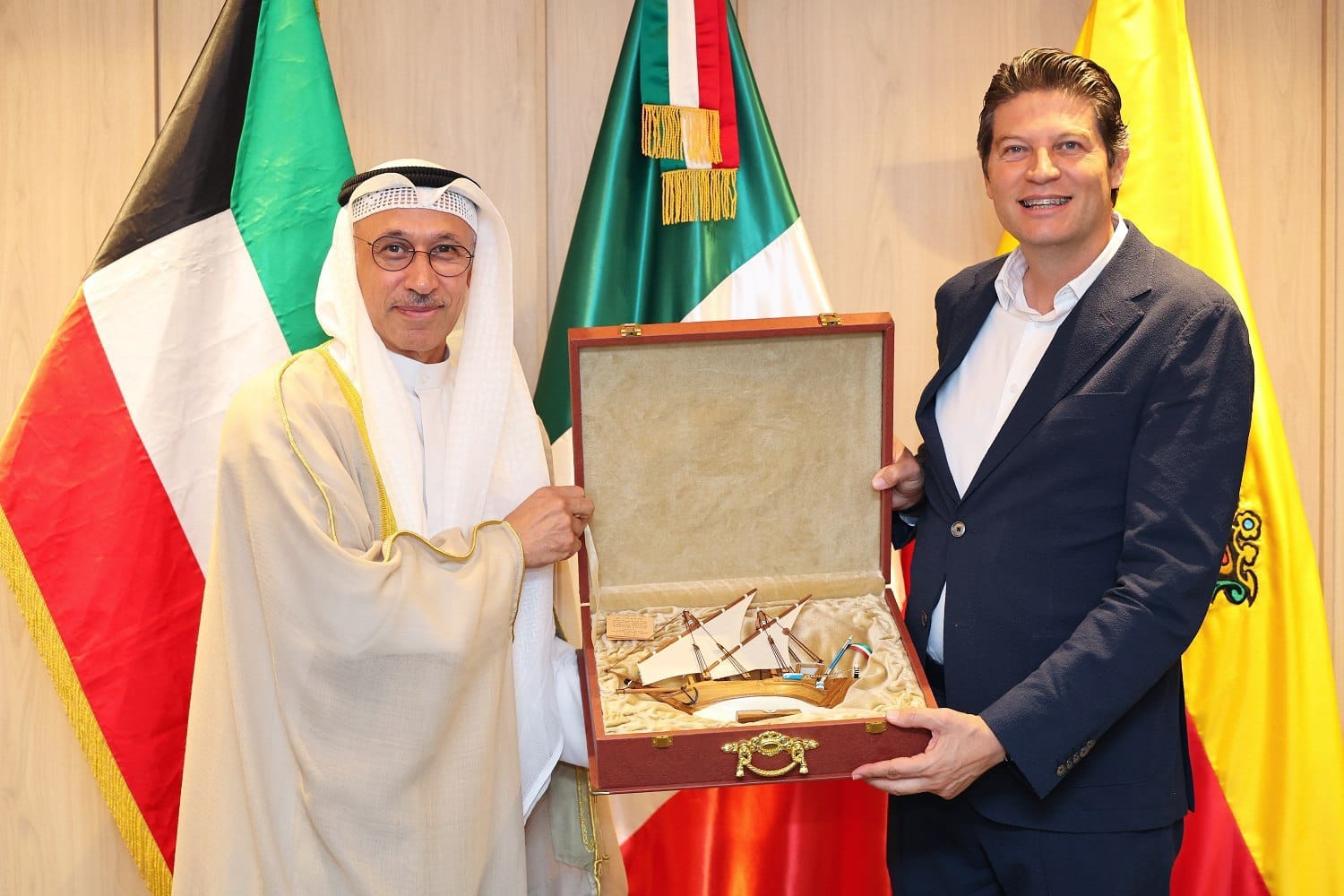 Morelia tiene un futuro próspero: embajador de Kuwait
