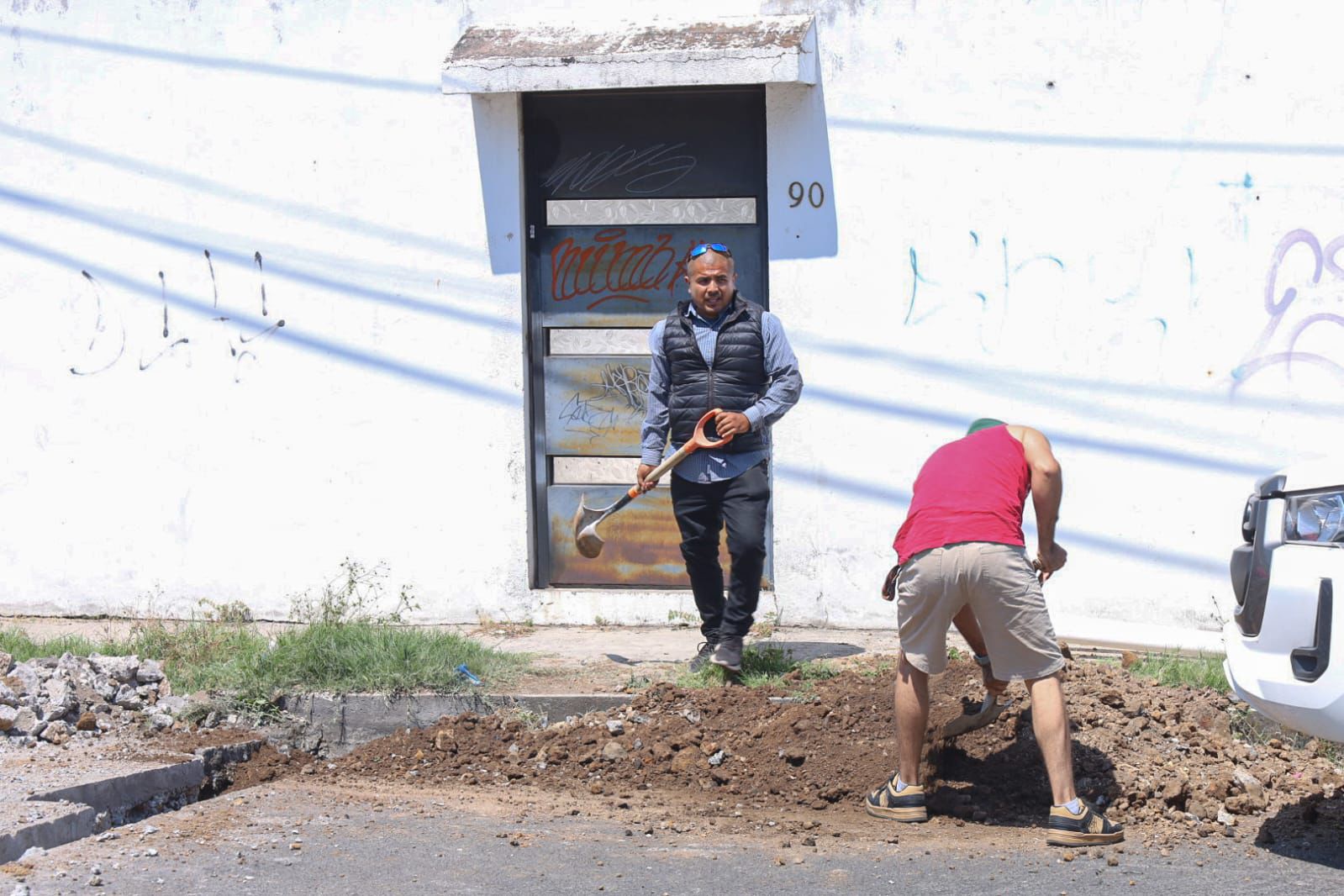 Sabotean grupos de choque obra hídrica en Santa María
