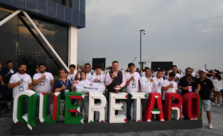Michoacán presente en el encuentro nacional de tecnología de los Cecyte 2026