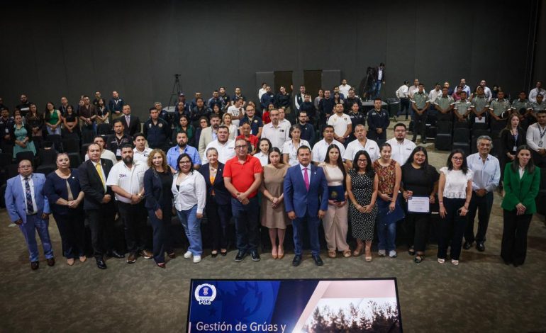 FGE fortalece control de grúas y moderniza sistema de arrastre vehicular con tecnología y supervisión permanente
