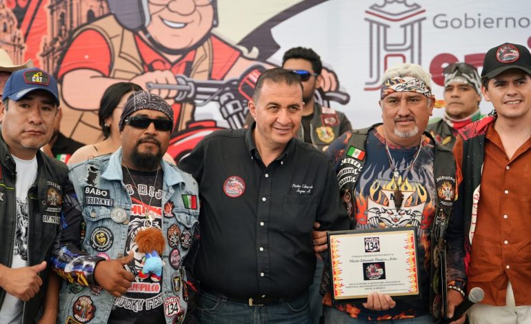 Concluyo Caravana Motociclista de Don Mundo en Zitácuaro