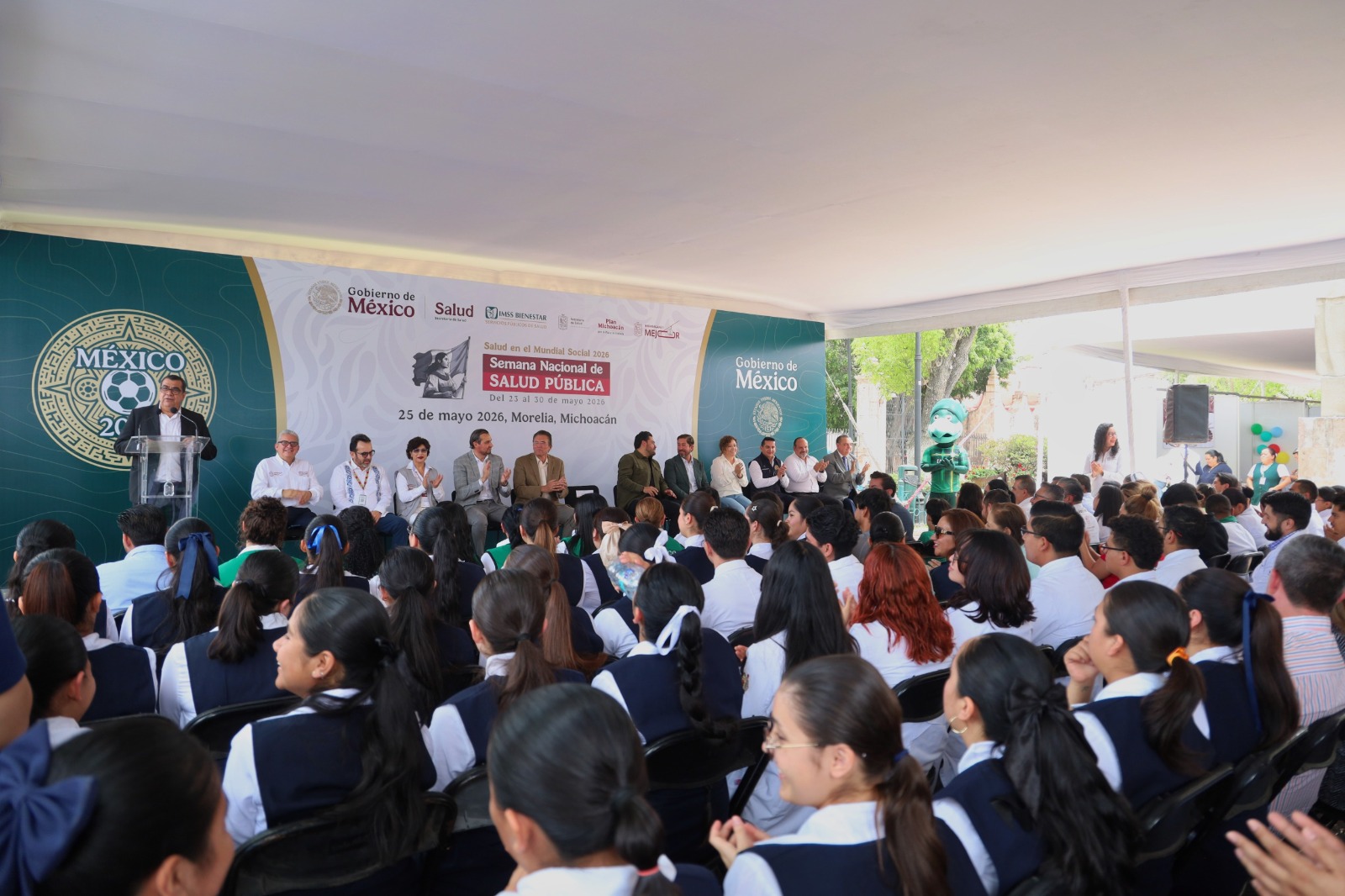 Arranca en Michoacán la Semana Nacional de Salud Pública 2026