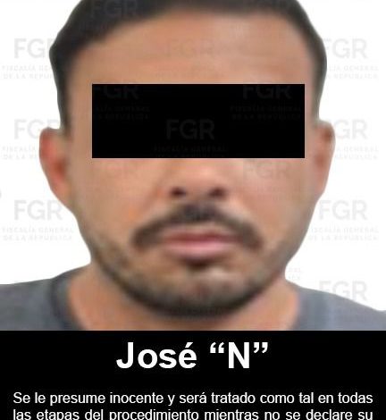 FGR LLEVA A PROCESO A UN POSIBLE INTEGRANTE DE UN GRUPO CRIMINAL