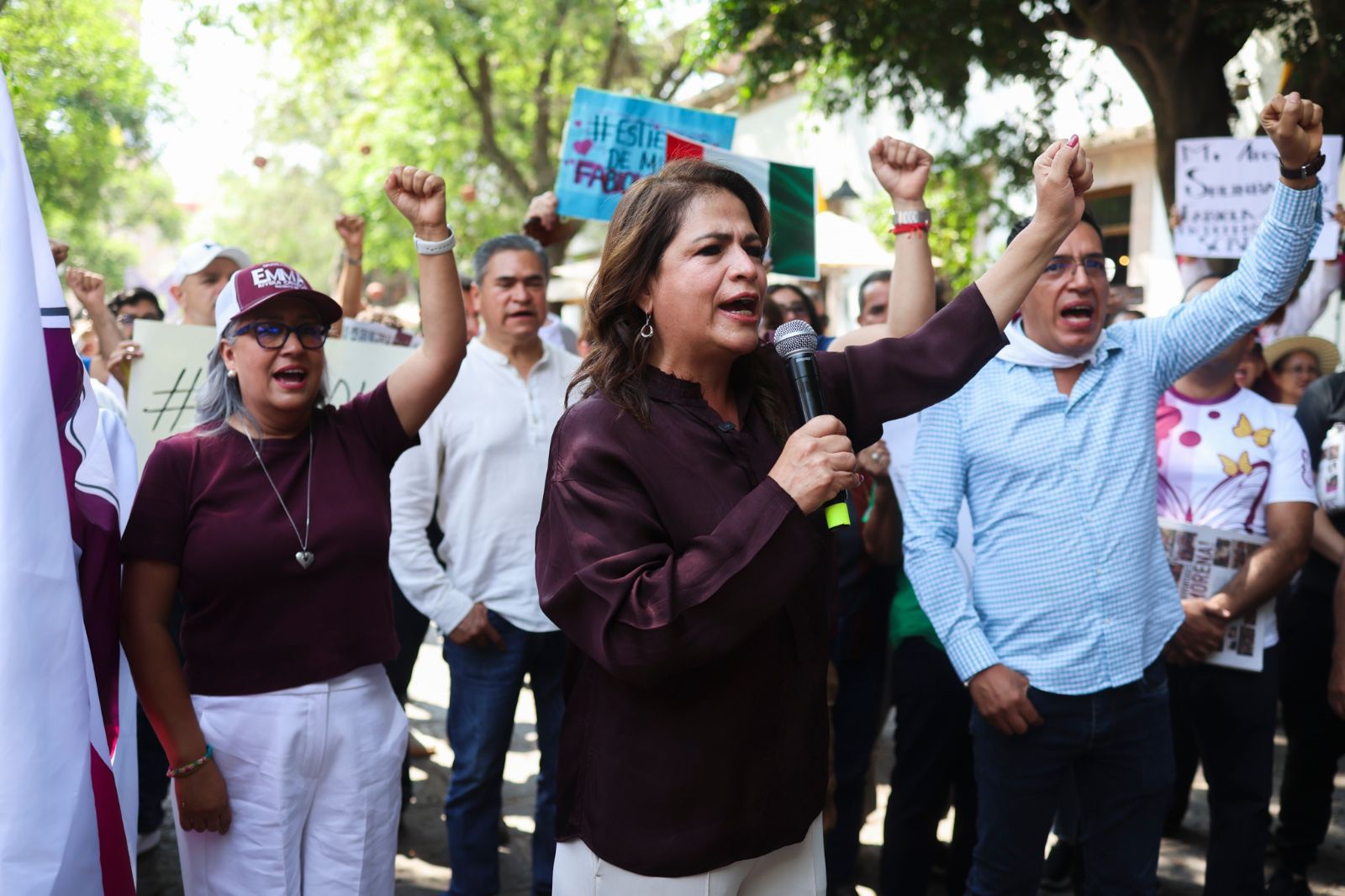 Fabiola Alanís encabeza activación simultánea en defensa de la soberanía y en respaldo a la Presidenta Claudia Sheinbaum