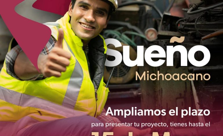Últimos días para participar en Sueño Michoacano, tienen hasta el 15 de mayo: Semigrante