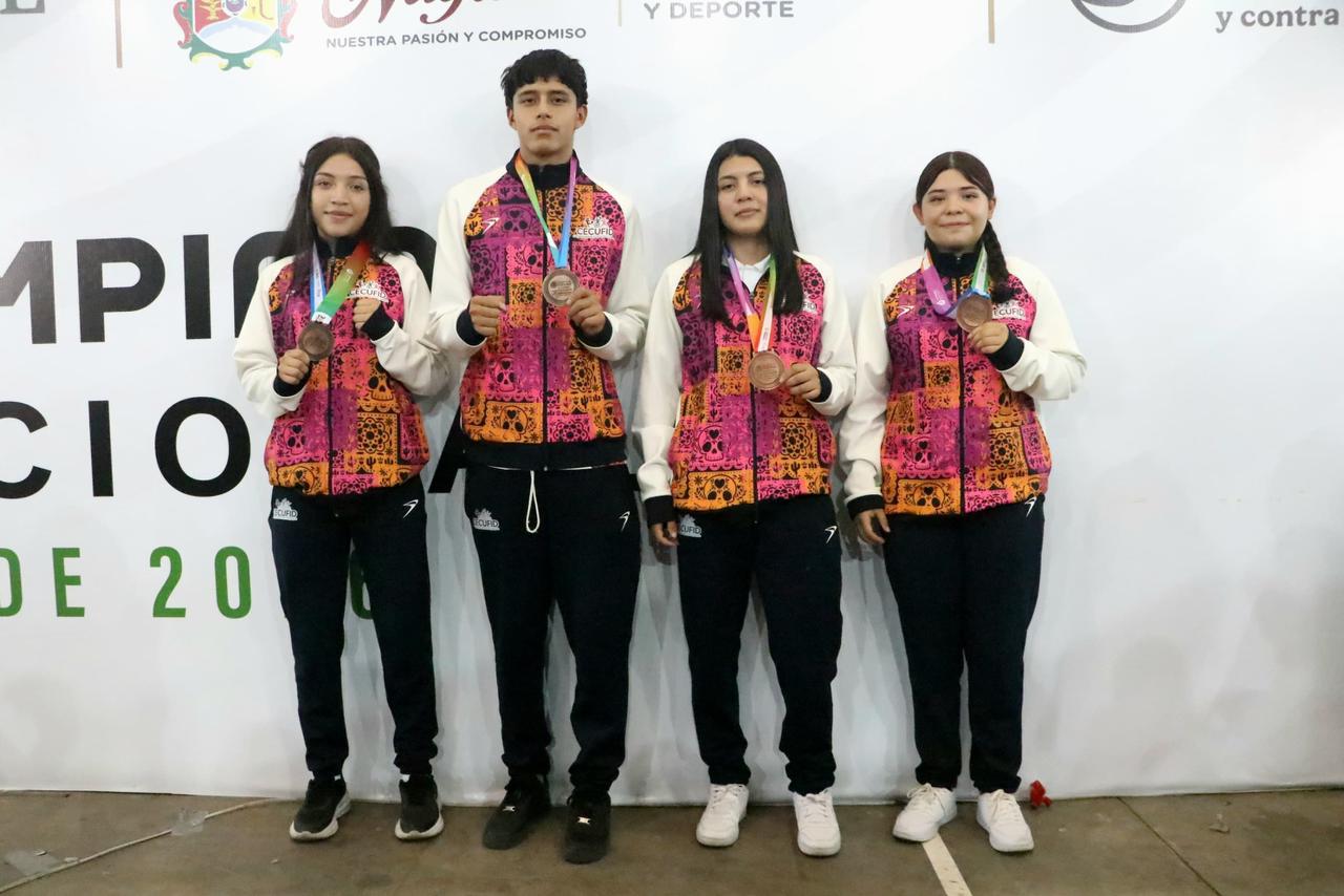 Michoacán se cuelga 4 bronces en el cierre del boxeo en la Olimpiada Nacional