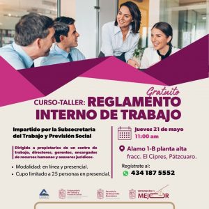 Sedeco impulsa formación laboral para el sector productivo de Pátzcuaro y Zacapu