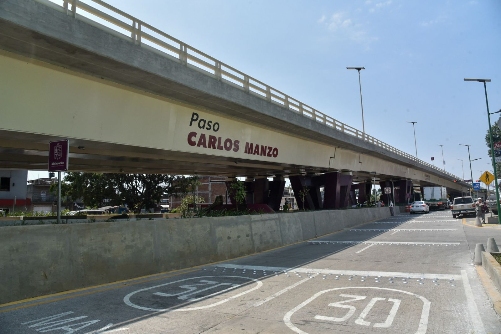 Inversión histórica; 15 distribuidores viales transforman la movilidad en Michoacán