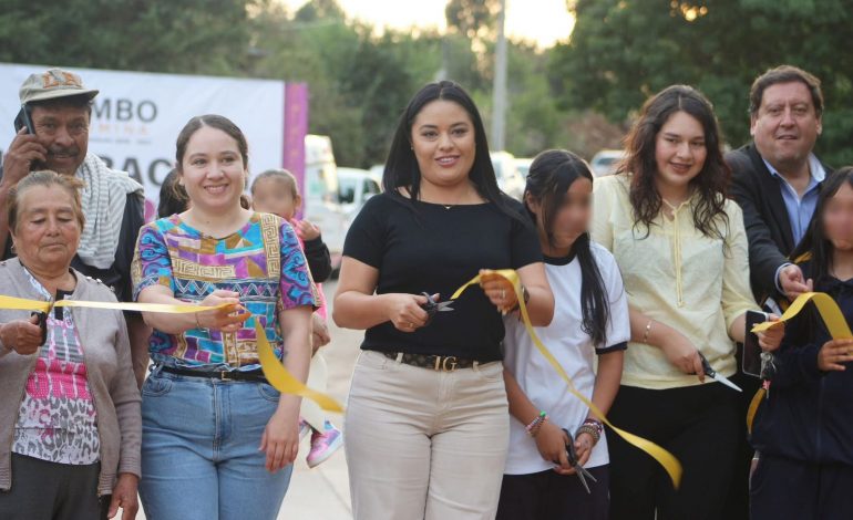 Cumple Susy Ruiz con obra prioritaria en San Francisco Epunguio