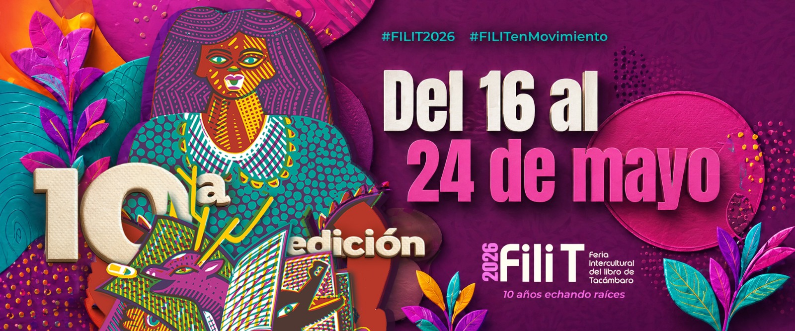 Feria del Libro de Tacámbaro celebra 10 años de actividades