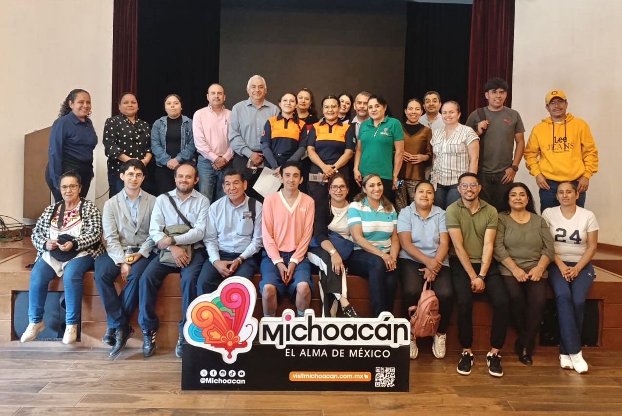 Sector turístico de Michoacán adquiere conocimientos en primeros auxilios para beneficio de turistas y visitantes