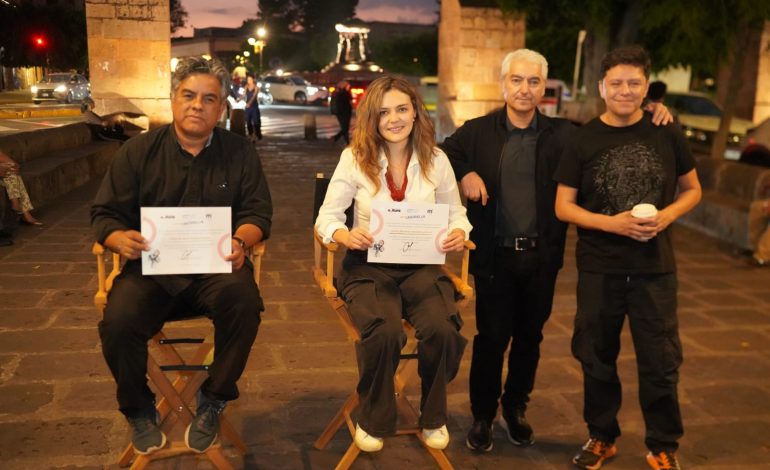 Arranca filmación del cortometraje ganador de la convocatoria “Hecho en Morelia”