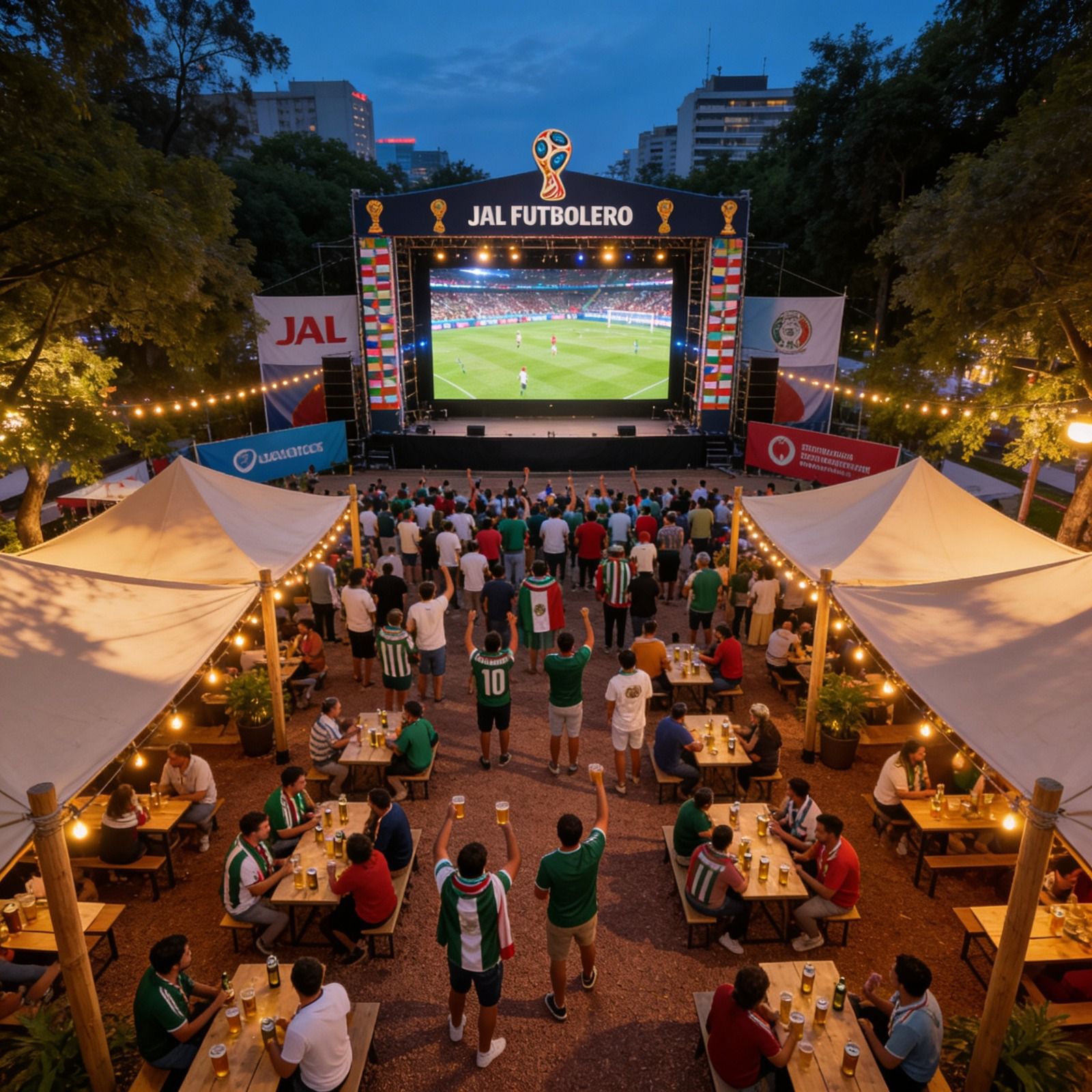 ¡El Mundial se vive en grande! Gobierno del Estado proyectará gratis los partidos en Ceconexpo