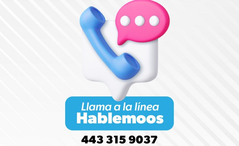 Cerca de 700 personas han sido atendidas a través de la línea “Hablemoos”: SSM