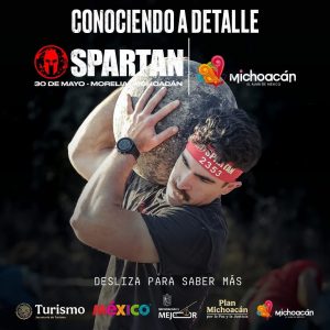Sectur Michoacán lanza dinámica para ganar accesos al Spartan National Series 2026