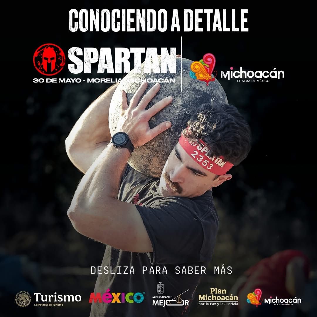 Sectur Michoacán lanza dinámica para ganar accesos al Spartan National Series 2026